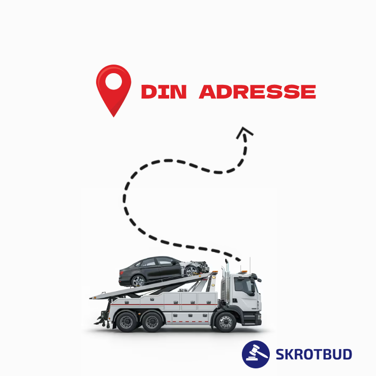 Få tilbud på afhentning af din skrotbil
