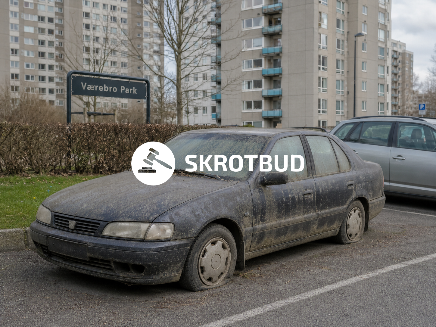 En bil, der har stået stille gennem længere tid