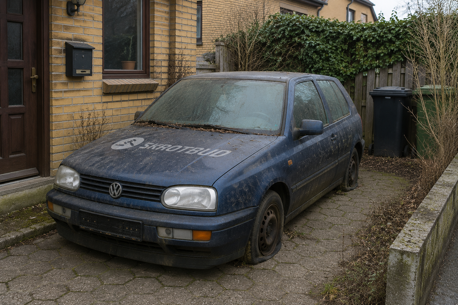 Når bilen har stået stille i flere måneder