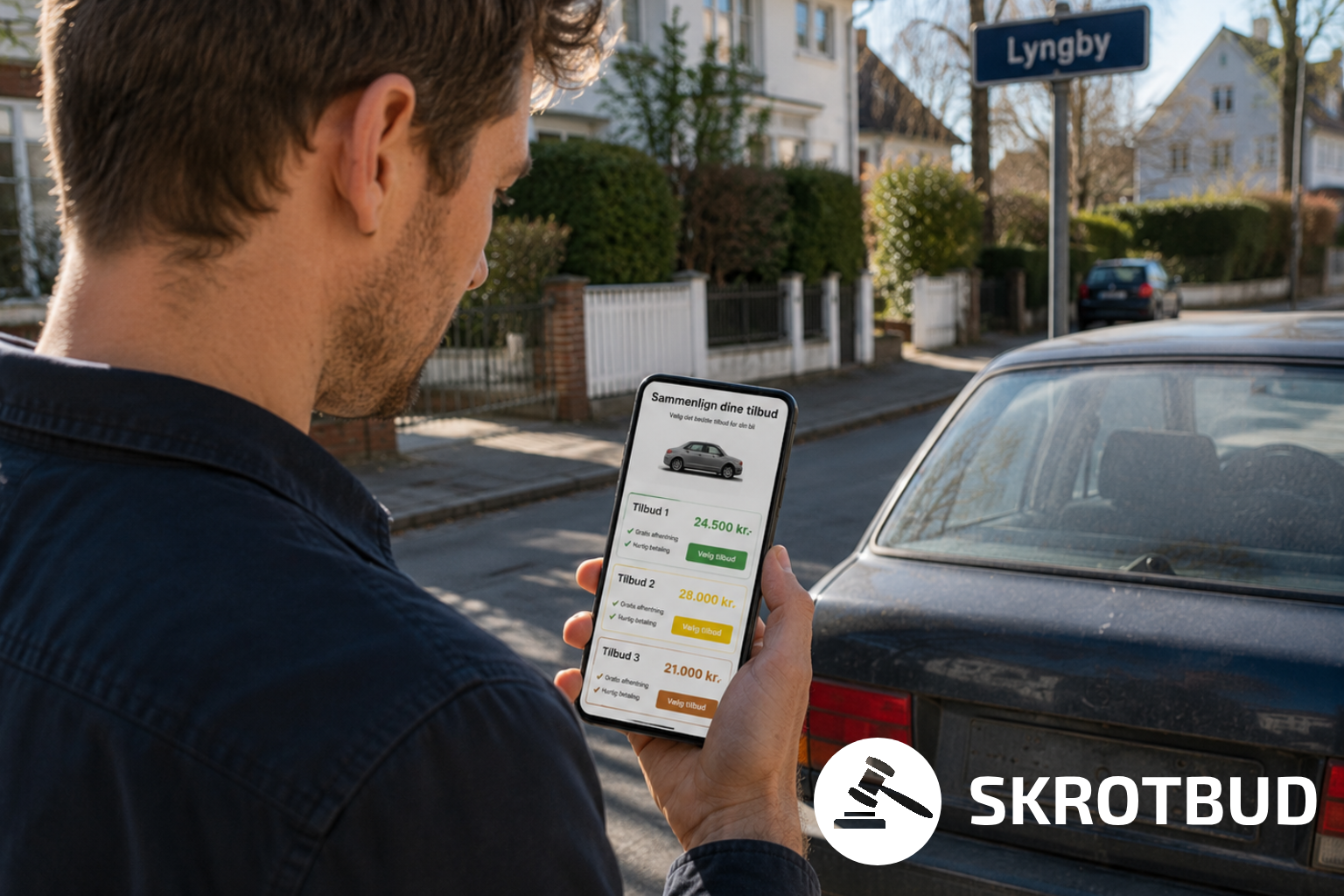 Få bilen vurderet af flere købere